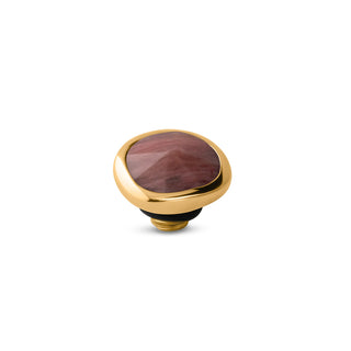 Kopen rhodonite Melano Twisted Gemstone Cloud Steentje (9MM)