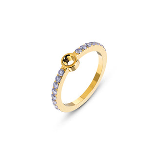 Koop purple Melano Twisted Tula Ring (50-60MM)