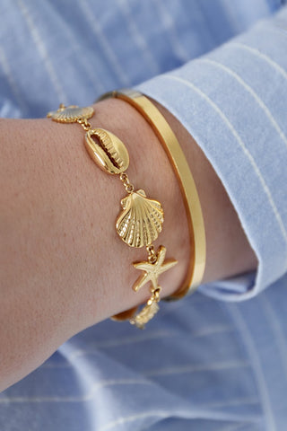 Bijoutheek Armband (Sieraad) Schelpen Ocean Breeze