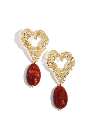 Bijoutheek Oorknoppen Statement Bold Love