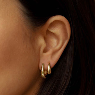 Karma Oorringen Hinged Hoops Olia Twist
