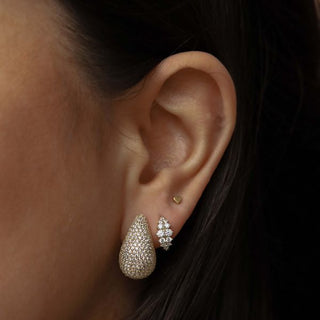 Karma Oorknoppen Druppel Large Zirkonia
