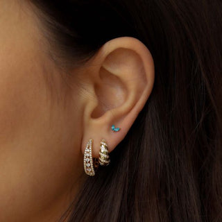 Karma Oorringen Hinged Hoops Lume