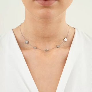 Bijoutheek Collier Bloemen