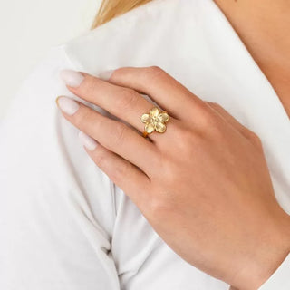 Bijoutheek Ring (Sieraad) Bloem
