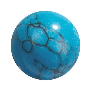 Kaufen turkis Melano Cateye Kugel Edelstein (8/10mm)