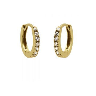 Kaufen kristall Karma Ohrringe Strass Gold