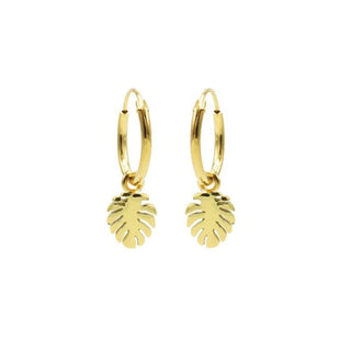 Karma Oorhangers Jungle Leaf