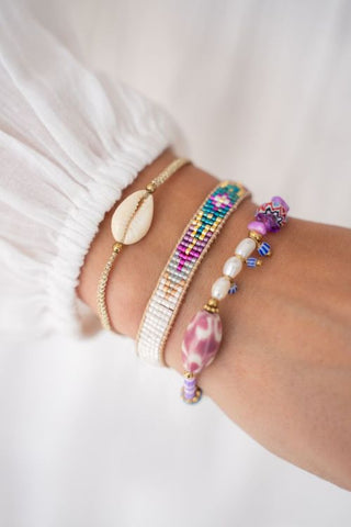 My Jewellery Armband mit großem Herz und Perlen