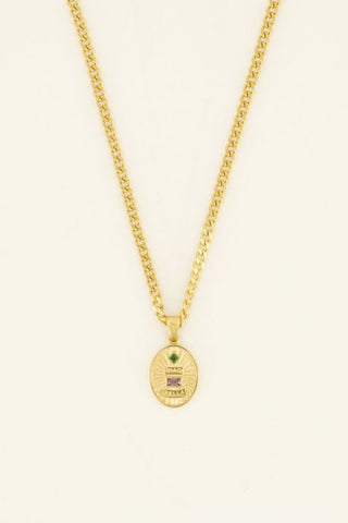 My Jewellery Casa fiore ketting met Ciao Bella hanger