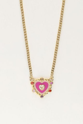 My Jewellery Bold Spirit Halskette mit Münze und Kreuz