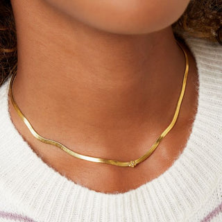 Yehwang Ketting Slang Schakel Bloem