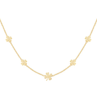 Bijoutheek Collier 5 klavers