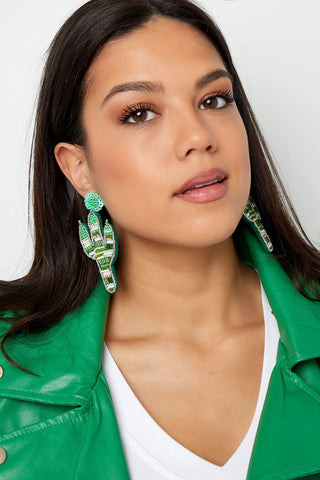 Bijoutheek Ear Studs Cactus