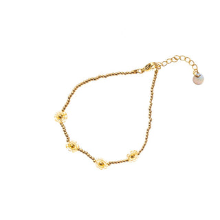 Go Dutch Label Armband (Schmuck) Perlen Gänseblümchen