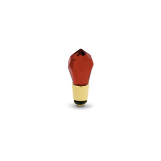 Melano Twisted Facet Drop stone (22MM)