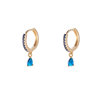 Kopen blauw Dottilove Oorhangers drop