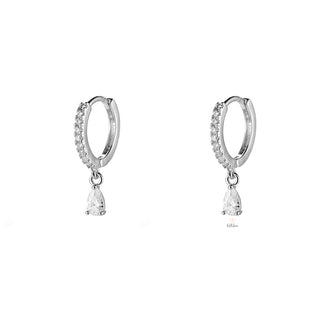 Kopen zilver Dottilove Oorhangers drop