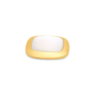 Melano Kosmic Gem Square Large stone Gold (22MM)