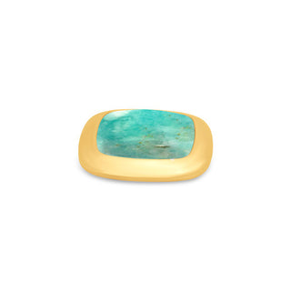 Melano Kosmic Gem Square Large stone Gold (22MM)