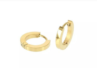 Kaufen gold Kalli Edelstahlohrring 1813 (13mm)