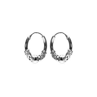 Karma Bali Creolen Silber (12MM)