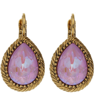 Kopen lavender Camps & Camps oorbel Goud 1D566