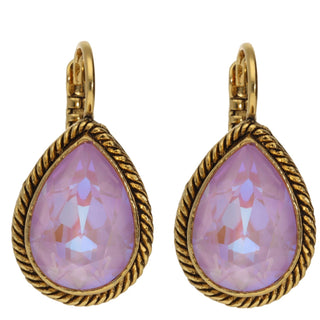 Kopen lavender Camps & Camps oorhangers goud 1d963