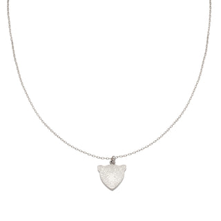 Yehwang Ketting panterkop zilver