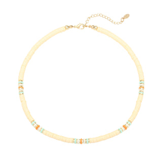 Kopen beige Yehwang ketting ride the waves