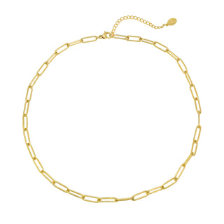 Yehwang Ketting grote schakel goud