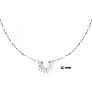 Yehwang Ketting open zon zilver