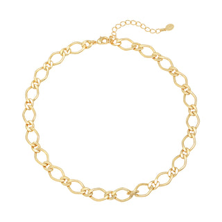 Yehwang Ketting grove schakel goud