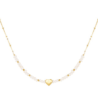 Yehwang Collier Parels Hart