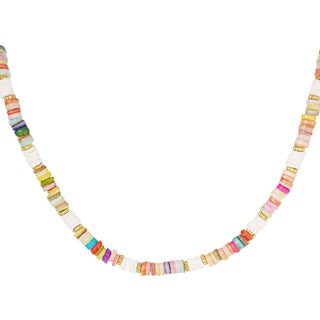 Bijoutheek Collier Discs Multi