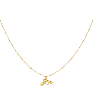 Bijoutheek Collier Pistol 3D