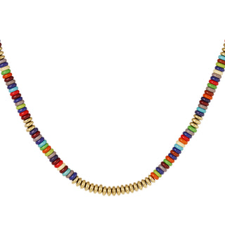 Bijoutheek Collier Multi Kralen Multi