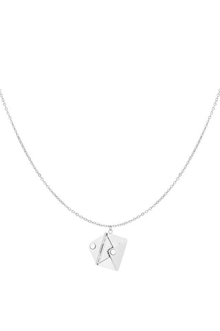 Bijoutheek Collier Enveloppe Love You