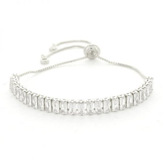 Kalli Bracelet Elongated White Stones 2635 (18cm)