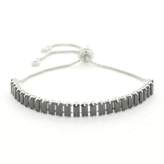 Kalli Bracelet Elongated Black Stones 2635 (18cm)