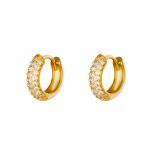 Kaufen gold Yehwang Ohrringe Desire Kristall