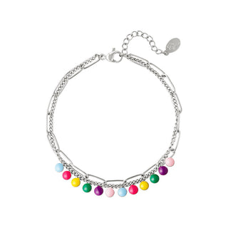 Yehwang Armband (sieraad) Rondjes Multi Email Multi