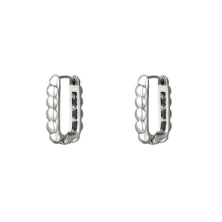 Yehwang-Ohrring. Kleiner, gerader Ring bearbeitet