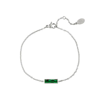 Yehwang Bracelet Green Stone Gold