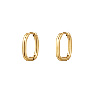 Bijoutheek Ohrringe Square Hoop Small