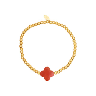 Bijoutheek Armband (sieraad) Elastiek Klaver