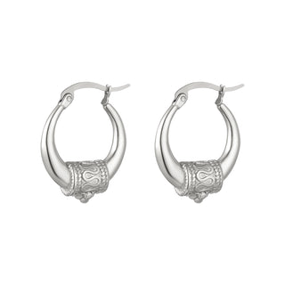 Kaufen silber Bijoutheek Ohrringe Bali Indian Vibes Klein