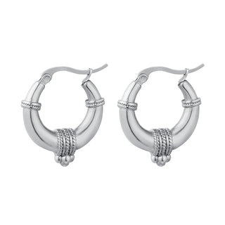 Bijoutheek Ohrringe Bali Hoop Rope Large