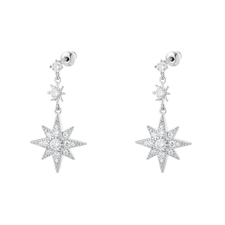 Koop silver Bijoutheek Ear Studs 2 Stars