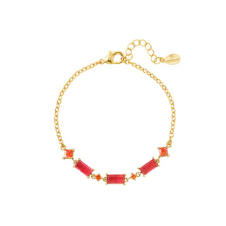Kaufen orange Bijoutheek-Armband (Schmuck) Baguet – Sparkle-Kollektion